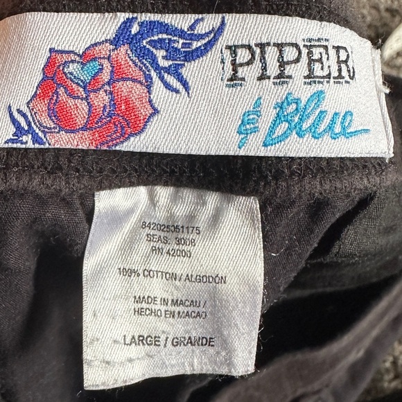 Piper & Blue Black Casual Short Shorts Size Large - Picture 8 of 9